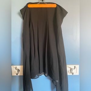 NWT black plus size skirt
